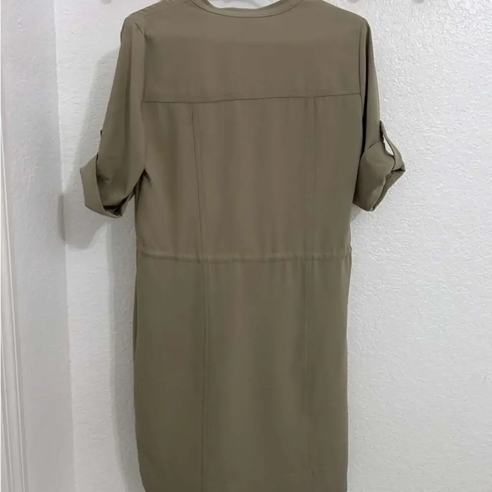 Michael Kors - MICHAEL Safari Shirt - Dress - Beige - Women's - S - Picture 2 of 3